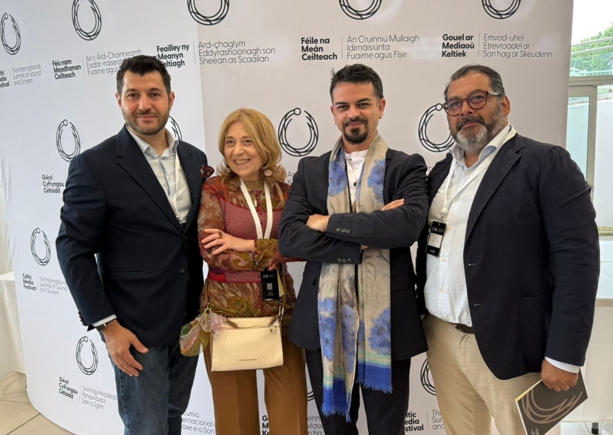 <p></p><p>El audiovisual gallego participa en el Celtic Media
Festival 2025</p><br><p></p>