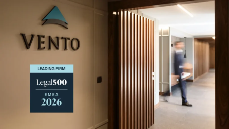 Vento Abogados & Asesores, entre as firmas máis relevantes de Europa
segundo Legal 500