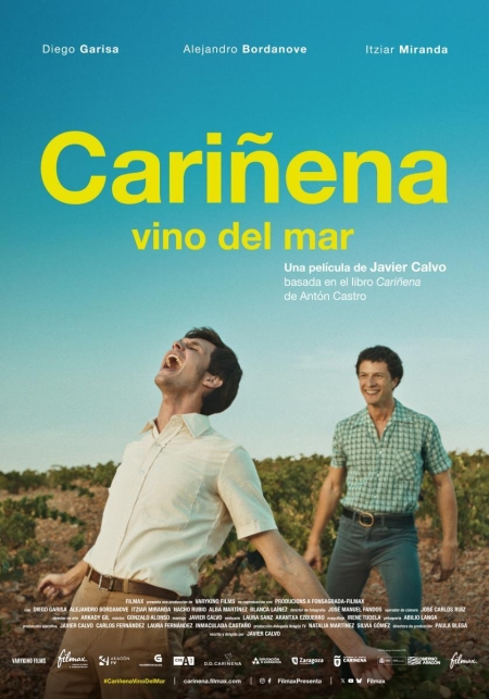 Filmax presenta el póster y el tráiler oficial de “Cariñena,
vino del mar”, de Javier Calvo

