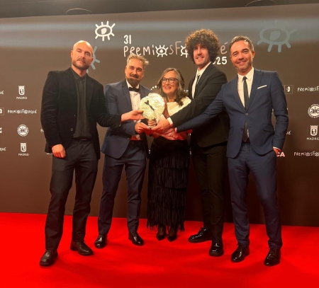 “Decorado”, &nbsp;coproducida por Abano e participada pola CSAG,
premio á mellor longametraxe de animación dos Forqué 2025