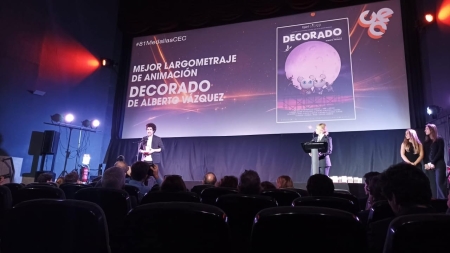 “Decorado”, de Abano
Producións, recibe la Medalla del Círculo de Escritores Cinematográficos a Mejor
Película de Animación